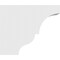 Ekena Millwork Standard Asheboro Architectural Grade PVC Rafter Tail, 6"W x 10"H X 12"L RFTP06X10X12ASH - alternate 3